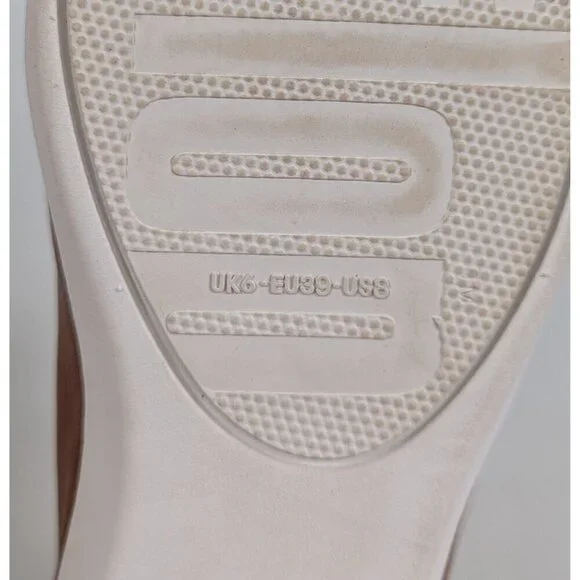 Fit Flop Derby Tan Leather Shoes Size 8 Women's Slip Ons - Picture 7 of 7